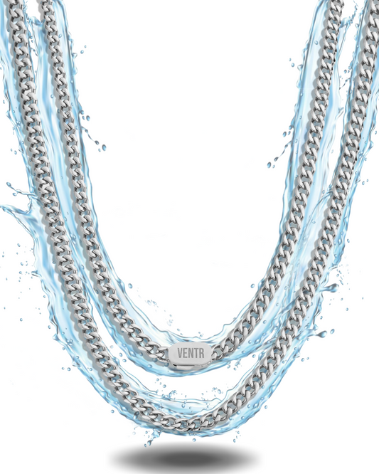 4MM Cuban Chain - Silver