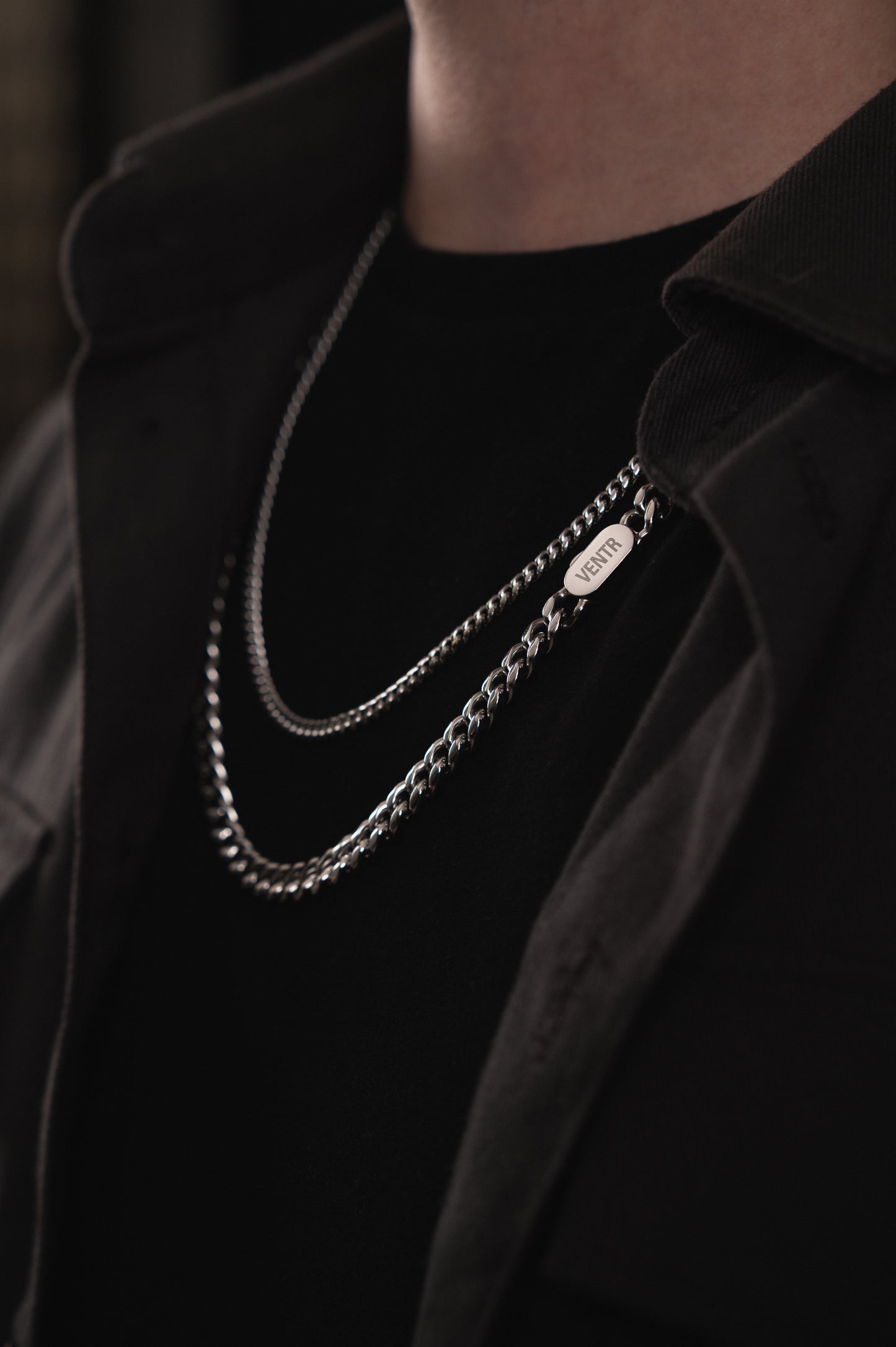 6MM Cuban Chain - Silver