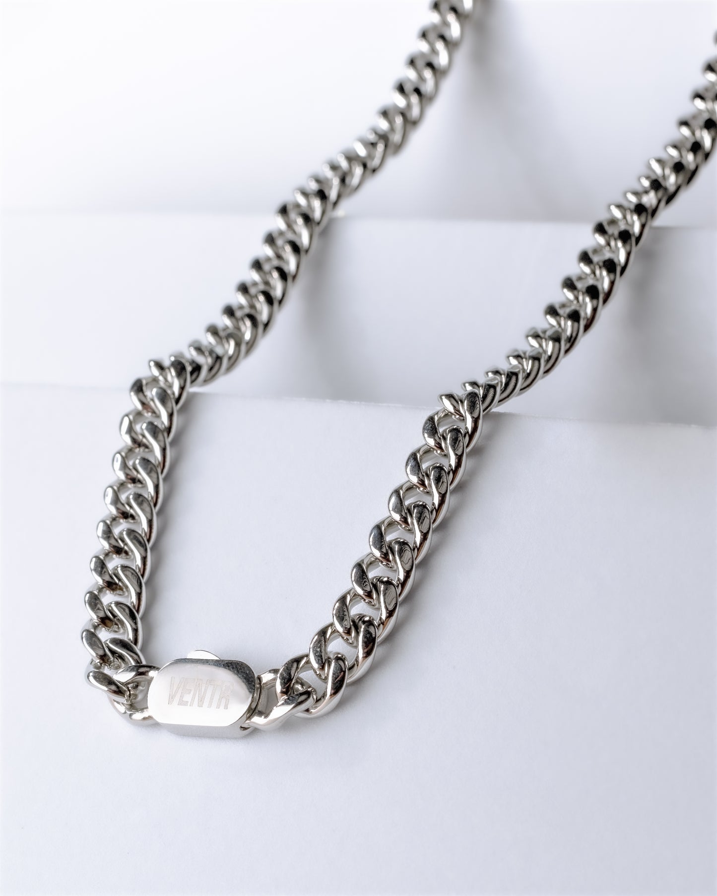 10MM Cuban Chain - Silver